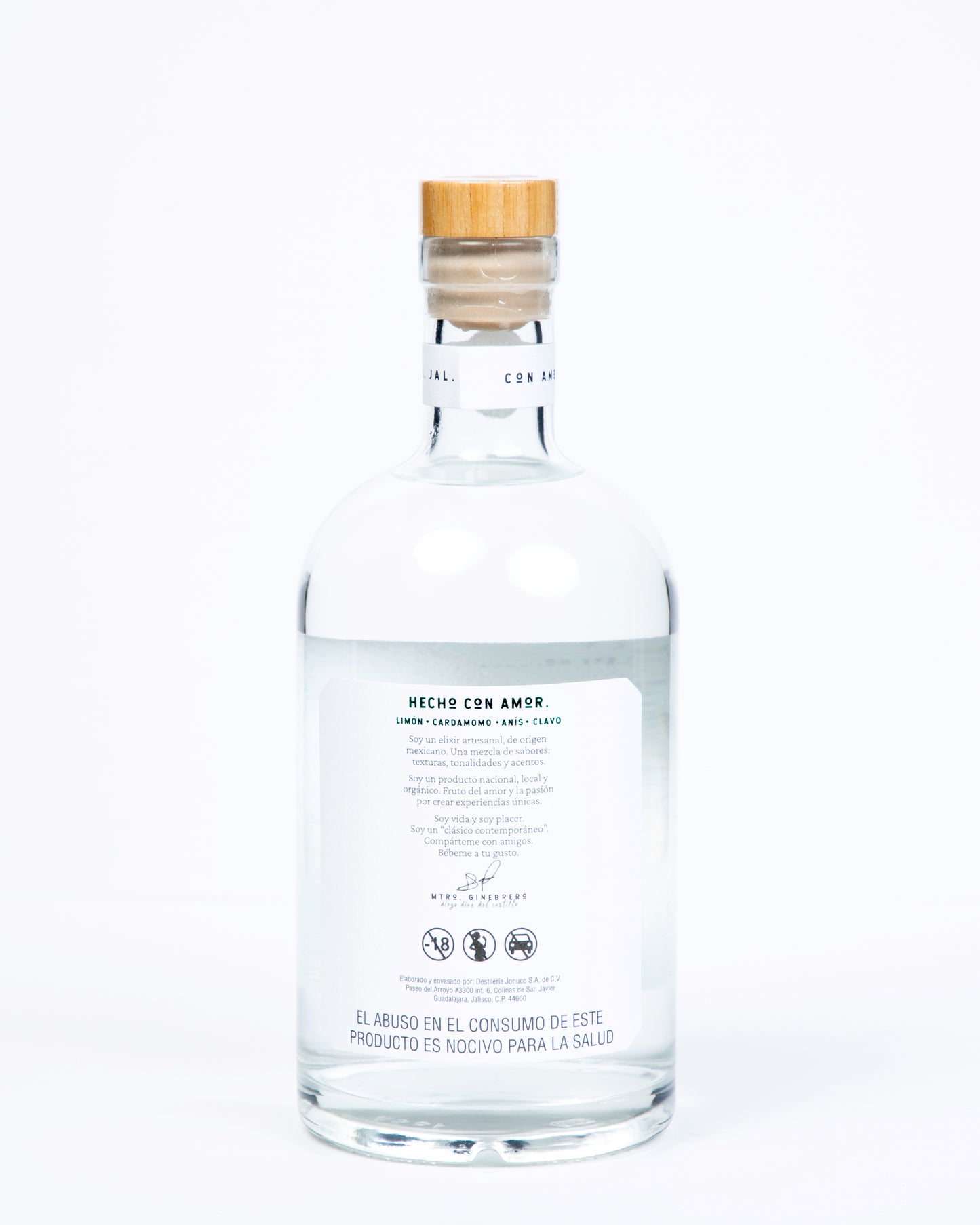Ginebra Cítrica Extra Seca Enebra 1610